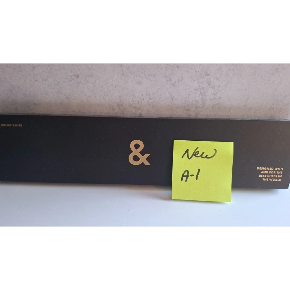 HEDLEY & BENNETT SHISO GREEN SERRATED BREAD KNIFE 9